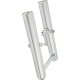 Arlen Ness Fork Legs - Chrome - Smooth - Single Disc - 0403-0191  40-533