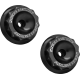 Arlen Ness Fork Nut Cover - Black - 0412-0665  120-002-10B