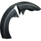 Arlen Ness Front Fender - Wrapper - 21" - Black - 1401-1055  210-025