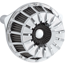 Arlen Ness Inverted Series Air Cleaner Kit - 10-Gauge - Chrome - 1010-3224  600-224