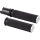 Arlen Ness Knurled Grips - TBW - Chrome - 0630-3253  500-051