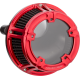 Arlen Ness Method Clear Series Air Cleaner - Red - 1010-3241  600-241