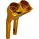 Arlen Ness Method Kickback Handlebar Riser - 10" - Gold - 0602-1484  520-046