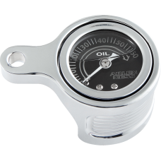 Arlen Ness Oil Pressure Gauge - Method® - Chrome - 2212-0897  610-102