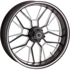Arlen Ness Rim - Split-Spoke - Black/Contrast Cut - 18x5.5 - 0210-0448  330-023