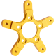 Arlen Ness Rotor Mount - Ness Wheel - Gold - 1710-4580  33-105