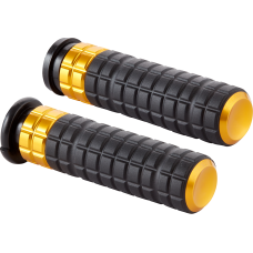 Arlen Ness SpeedLiner Grips - TBW - Gold - 0630-3274  500-020
