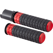 Arlen Ness SpeedLiner Grips - TBW - Red - 0630-3266  500-065