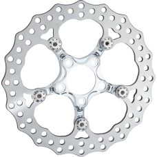 Arlen Ness Spider Rotor - 12-19/32" - Chrome - Front - 1710-4774  300-112