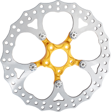 Arlen Ness Spider Rotor - 14" - Gold - 1710-4711  300-066