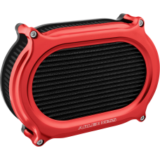 Arlen Ness Stage 2 Oval Air Cleaner Kit - Red - 1010-3367  600-178