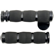 Avon Grips 3-Ring Air Cushioned Grips - Throttle Boss - Anodized - 0630-0847  MT-AIR-90-AN-B