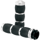 Avon Grips 3-Ring Air Cushioned Grips - Touring - Chrome - 0630-0691  MT-AIR-90-CH