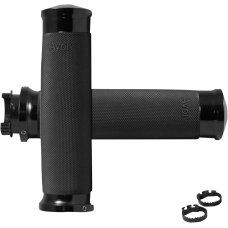 Avon Grips Custom Contour Grips - Touring - Black - 0630-1708  MT-CC-86-ANO