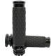 Avon Grips Diamond Contour Grips - Black - TBW - 0630-3112  DIA-65-ANO-FLY