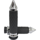 Avon Grips Diamond Contour Grips - Spike - Chrome - 0630-3108  DIA-60-CH-SPIKE
