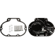 Baker Drivetrain Function-Formed Transmission Side Cover - Mechanical - Big Twin - Gloss Black - 1107-0730  BD-10605-A