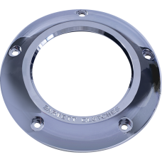 Barnett Derby Cover - Clear Chrome - M8 Softail - 1107-0732  343-30-43018