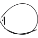 Barnett High-Efficiency Black Vinyl Clutch Cable - +10" - 0652-2995  101-30-10068-10