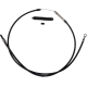 Barnett High-Efficiency Black Vinyl Clutch Cable - +8" - 0652-3070  101-30-10063-8