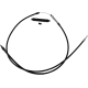 Barnett High-Efficiency Black Vinyl Clutch Cable - +8" - 0652-3097  101-30-10062-8