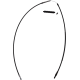 Barnett High-Efficiency Black Vinyl Clutch Cable - Standard - 0652-3004  101-30-10061