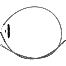 Barnett High-Efficiency Stainless Steel Clutch Cable for Harley-Davidson - +10" - 0652-2999  102-30-10068-10