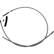 Barnett High-Efficiency Stainless Steel Clutch Cable for Harley-Davidson - +10" - 0652-3011  102-30-10061-10