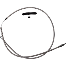 Barnett High-Efficiency Stainless Steel Clutch Cable for Harley-Davidson - +6" - 0652-3090  102-30-10067-6