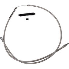 Barnett High-Efficiency Stainless Steel Clutch Cable for Harley-Davidson - +6" - 0652-3099  102-30-10062-6