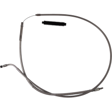 Barnett High-Efficiency Stainless Steel Clutch Cable for Harley-Davidson - +8" - 0652-3032  102-30-10073-8