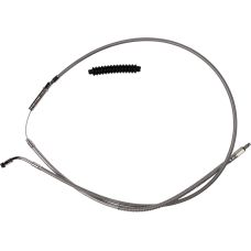 Barnett High-Efficiency Stainless Steel Clutch Cable for Harley-Davidson - +8" - 0652-3040  102-30-10072-8