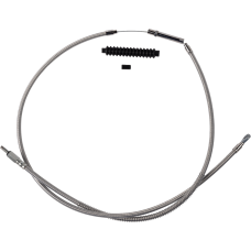 Barnett High-Efficiency Stainless Steel Clutch Cable for Harley-Davidson - +8" - 0652-3073  102-30-10063-8
