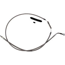 Barnett High-Efficiency Stainless Steel Clutch Cable for Harley-Davidson - +8" - 0652-3082  102-30-10066-8