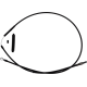 Barnett High-Efficiency Stealth Clutch Cable - +6" - 0652-3001  131-30-10068-6