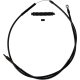 Barnett High-Efficiency Stealth Clutch Cable - +8" - 0652-3076  131-30-10063-8
