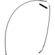 Barnett Stainless Steel Clutch Cable for Indian - 0652-2934  102-40-10004