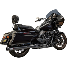 Bassani Xhaust 2-into-1 Exhaust System - 49-State - Black - 1800-2642  1F58RBE
