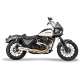 Bassani Xhaust 2-into-1 Exhaust System with Super Bike 4" Muffler - Stainless Steel - 1800-2673  1FXR3SS