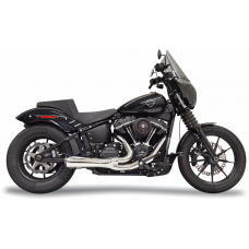 Bassani Xhaust 2-into-1 Ripper Short Exhaust System - Chrome - 49-State - 1800-2672  1S73E
