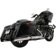 Bassani Xhaust 4-1/2" Slip-On Mufflers - Chrome - 1801-1773  1F745