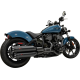 Bassani Xhaust 4" Slip-On Mufflers - Black - 1811-4470  8CH17B