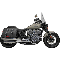 Bassani Xhaust 4" Slip-On Mufflers - Chrome - 1811-4469  8CH17