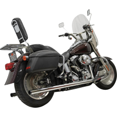 Bassani Xhaust Dual Exhaust System - Chrome - Twin Cam - Softail - 1800-2733  1S98P