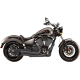 Bassani Xhaust Pro-Street Exhaust - Black - Turnout - 1810-1997  6V23DB