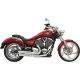 Bassani Xhaust Pro-Street Exhaust - Chrome - Turnout - 1810-1996  6V23D