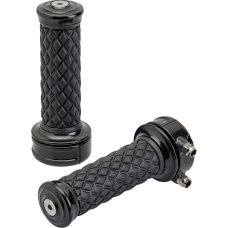 Biltwell Grips - Alumicore - Custom - Black - 0630-3074  6606-201-01