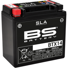 Bs Battery Battery - BTX14 (YTX) - 2113-0633 300681