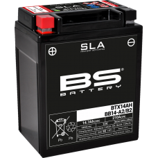 Bs Battery Battery - BTX14AH (YTX) - 2113-0637 300758