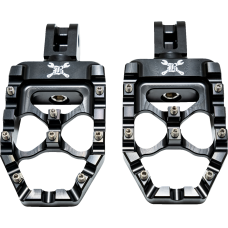 Burly Brand MX Evolution Passenger Pegs - Black - Softail - 1620-2729  B13-1017B
